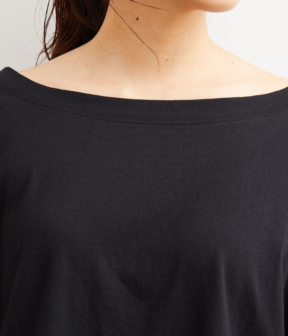 VIS「ボートネックビッグシルエットTシャツ」|Tシャツ・カットソー|