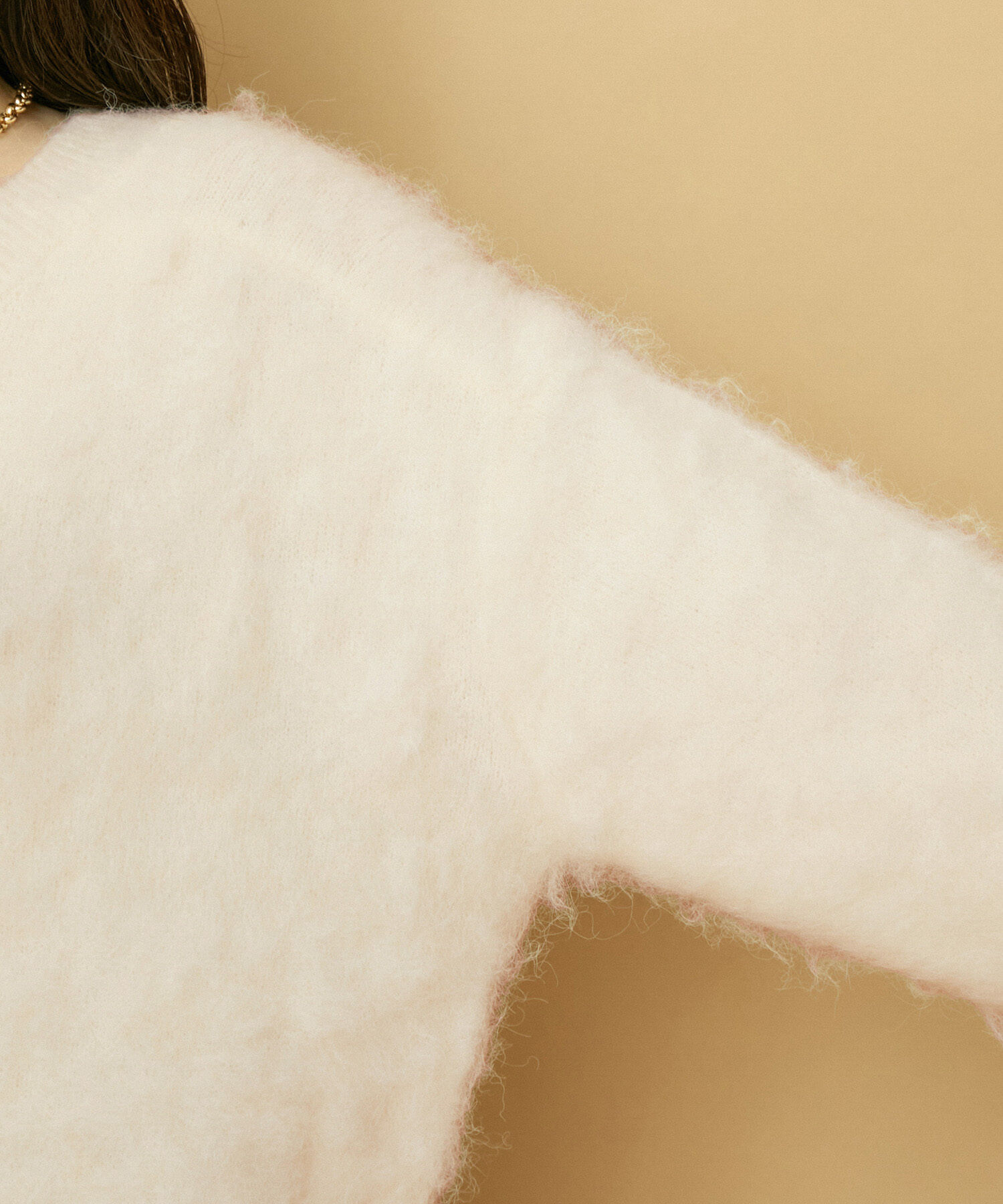 VIS「【前後2WAY】毛混トゥンカロンニット」|ニット・セーター|