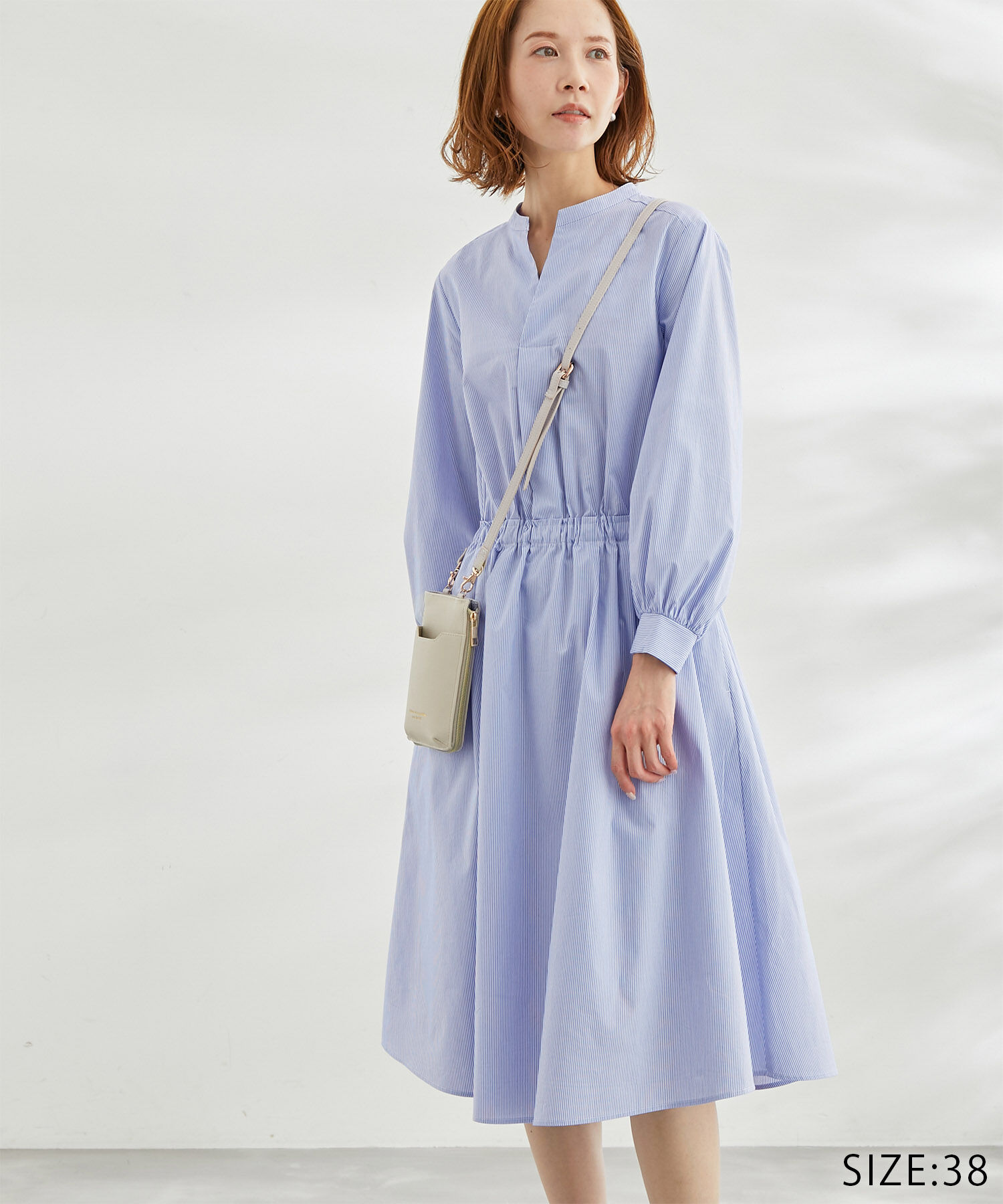 Rope&rsquo;Picnic「着丈が選べる/ストライプワンピース」|ワンピース|