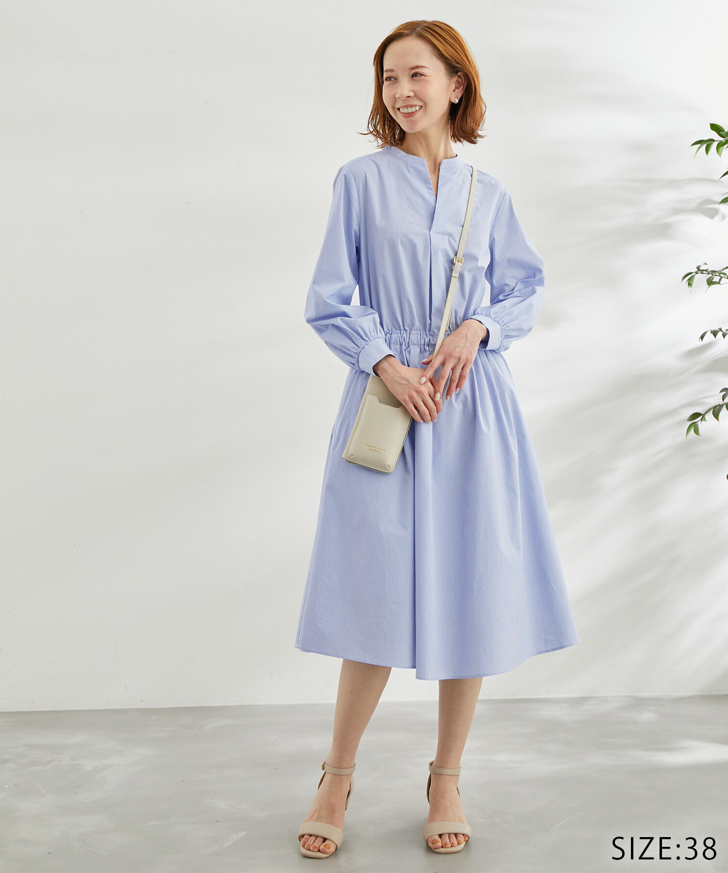 Rope&rsquo;Picnic「着丈が選べる/ストライプワンピース」|ワンピース|