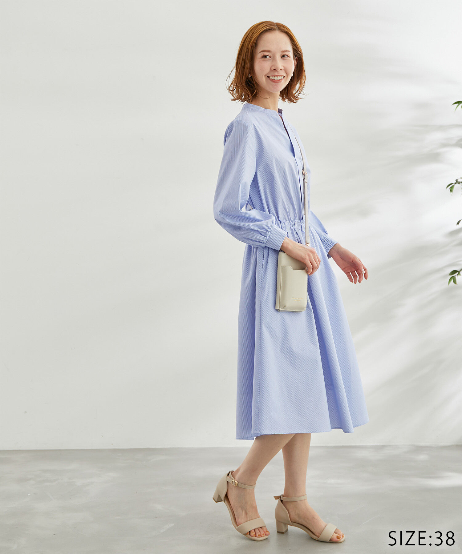 Rope&rsquo;Picnic「着丈が選べる/ストライプワンピース」|ワンピース|