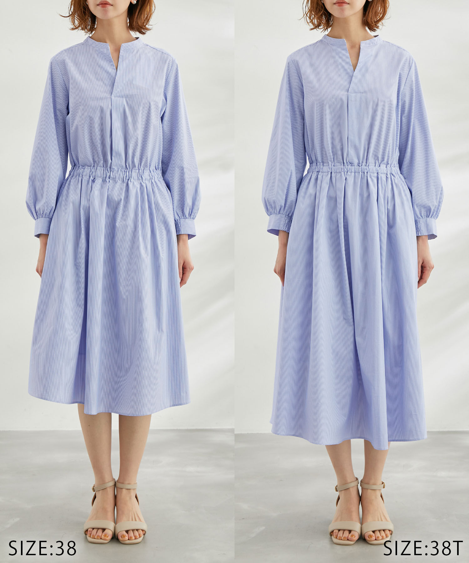 Rope&rsquo;Picnic「着丈が選べる/ストライプワンピース」|ワンピース|