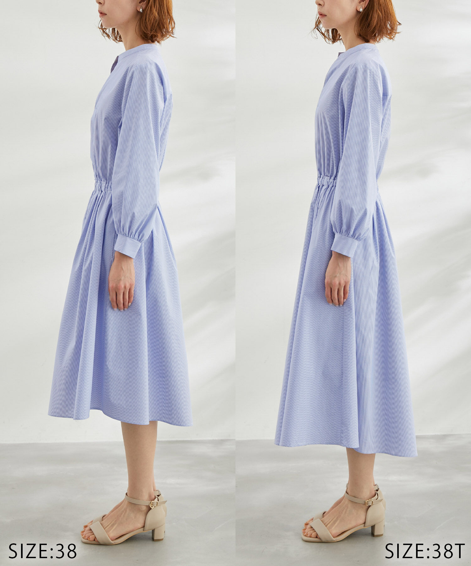 Rope&rsquo;Picnic「着丈が選べる/ストライプワンピース」|ワンピース|