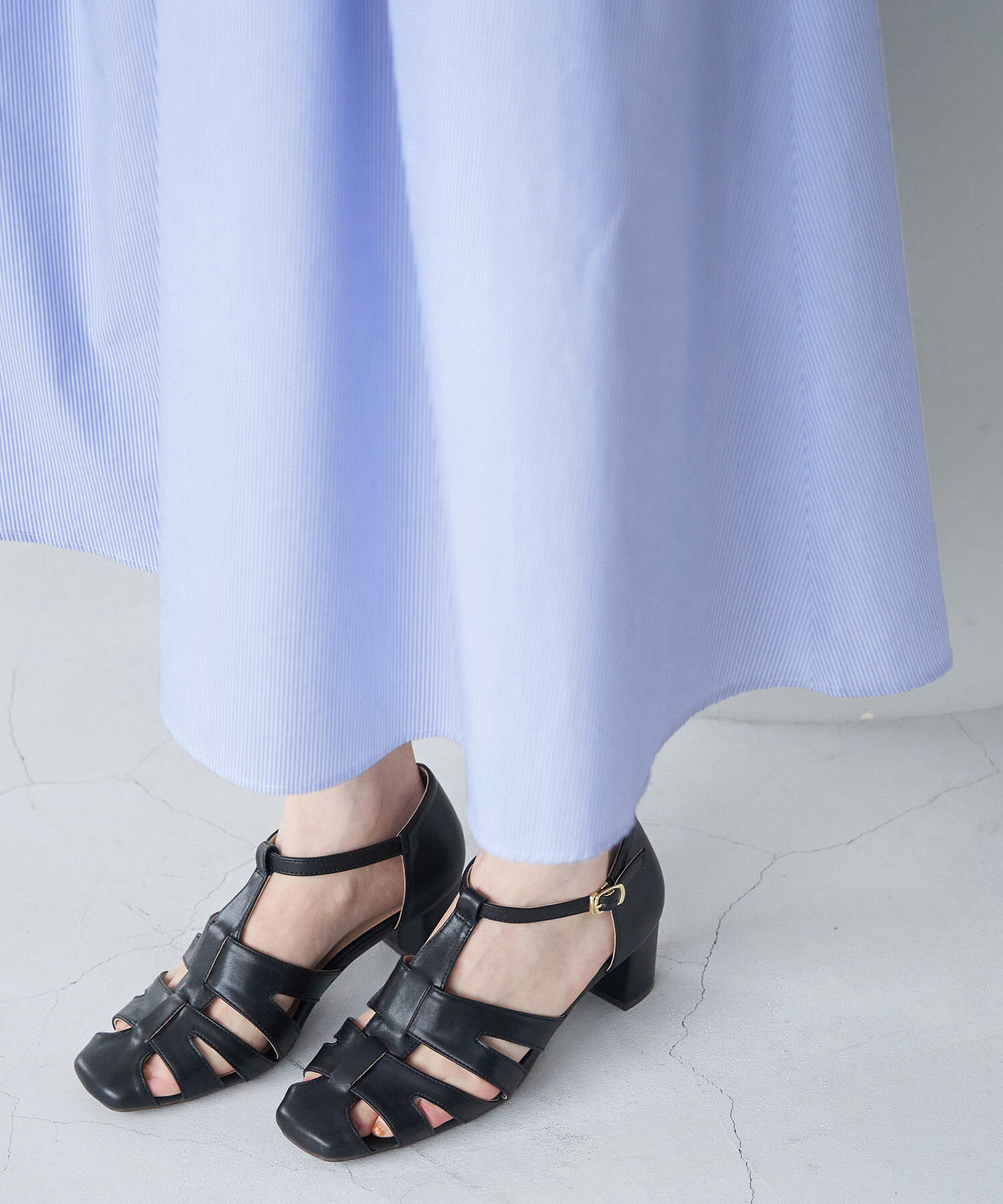 Rope&rsquo;Picnic「着丈が選べる/ストライプワンピース」|ワンピース|