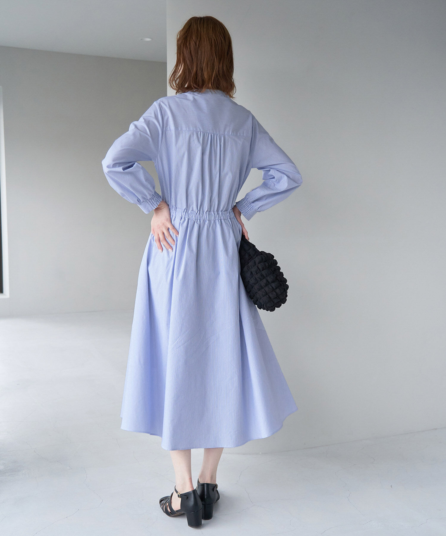 Rope&rsquo;Picnic「着丈が選べる/ストライプワンピース」|ワンピース|