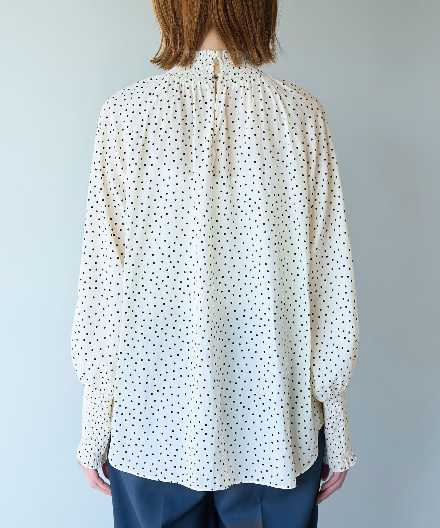 Rope&rsquo;Picnic「シャーリングフリルブラウス」|シャツ・ブラウス|