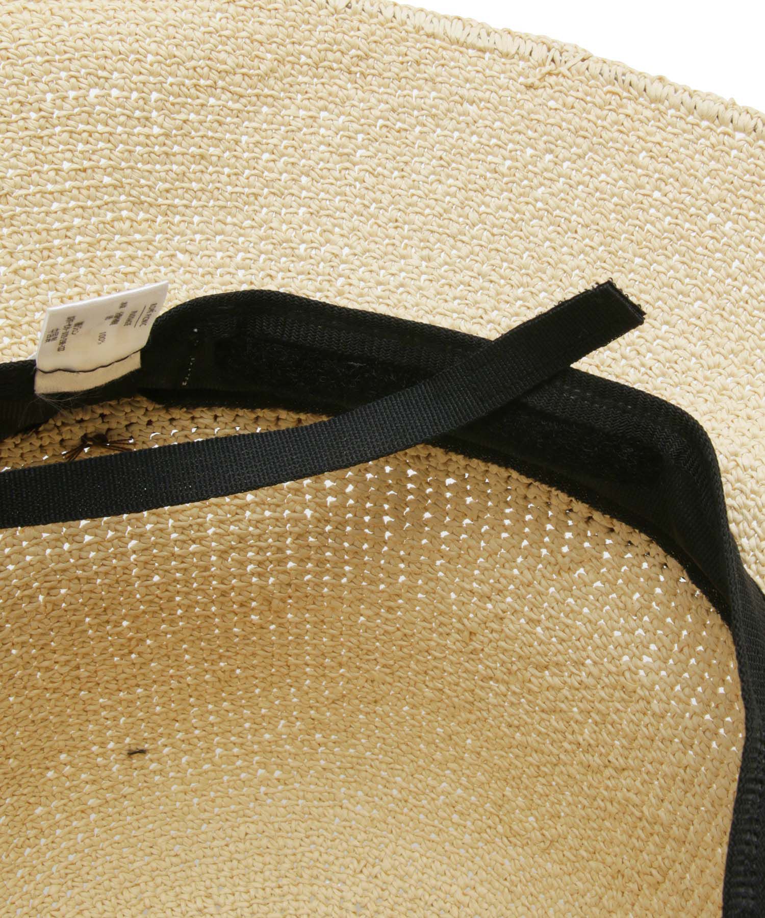 ROPE PICNIC PASSAGE「UVケア/細編みダウンハット」|ハット|