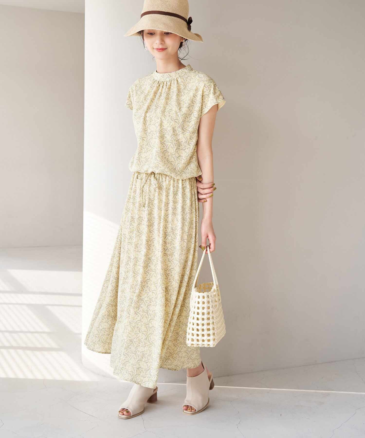 Rope&rsquo;Picnic「花柄ワンピース」|ワンピース|