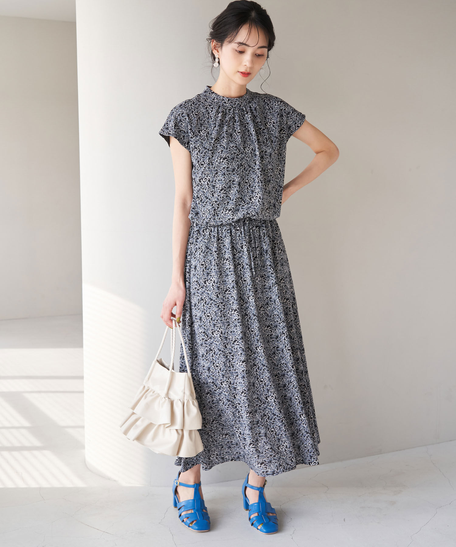 Rope&rsquo;Picnic「花柄ワンピース」|ワンピース|