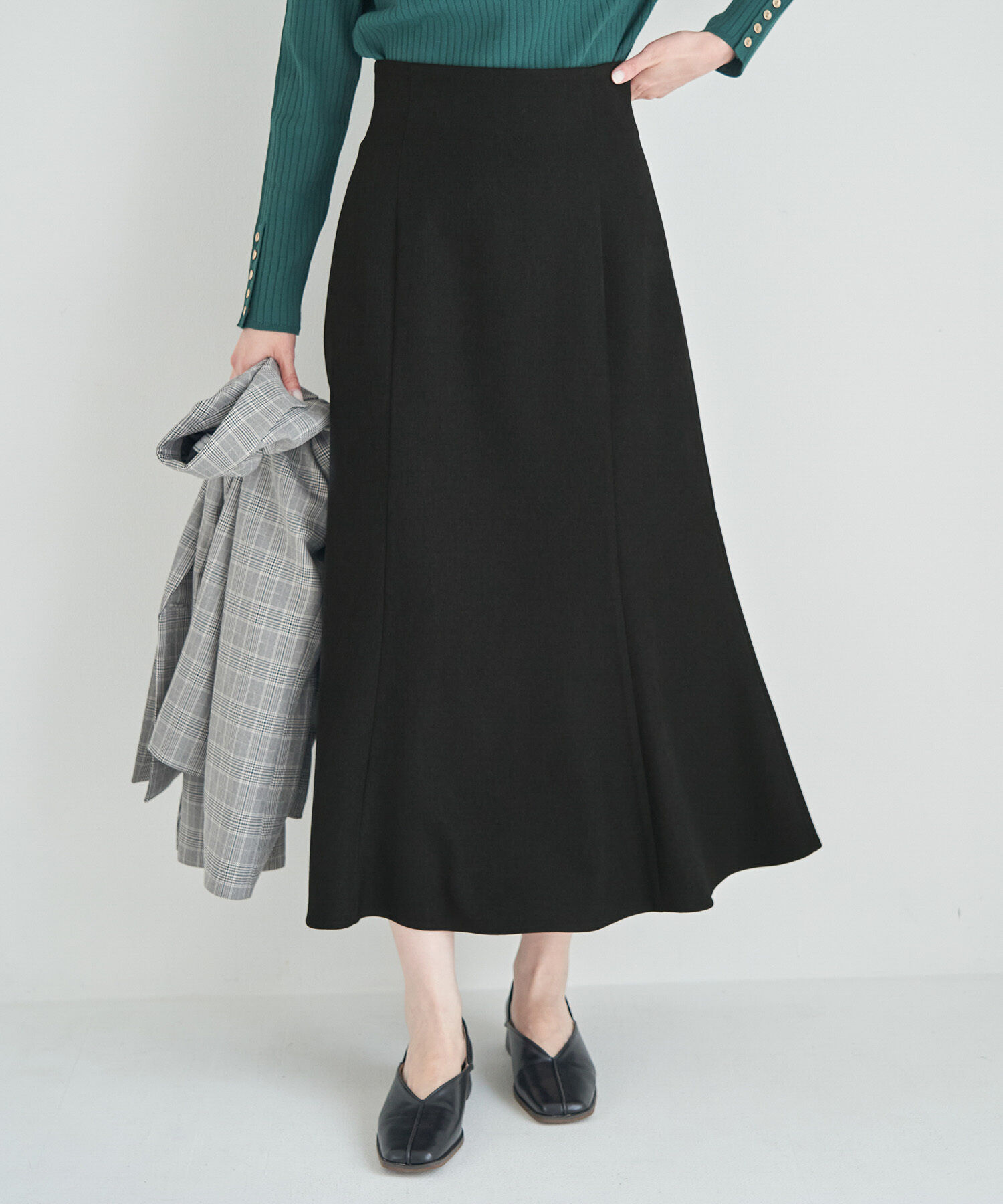 Rope&rsquo;Picnic「リンクコーデ/ラナテックマーメイドスカート」|スカート|