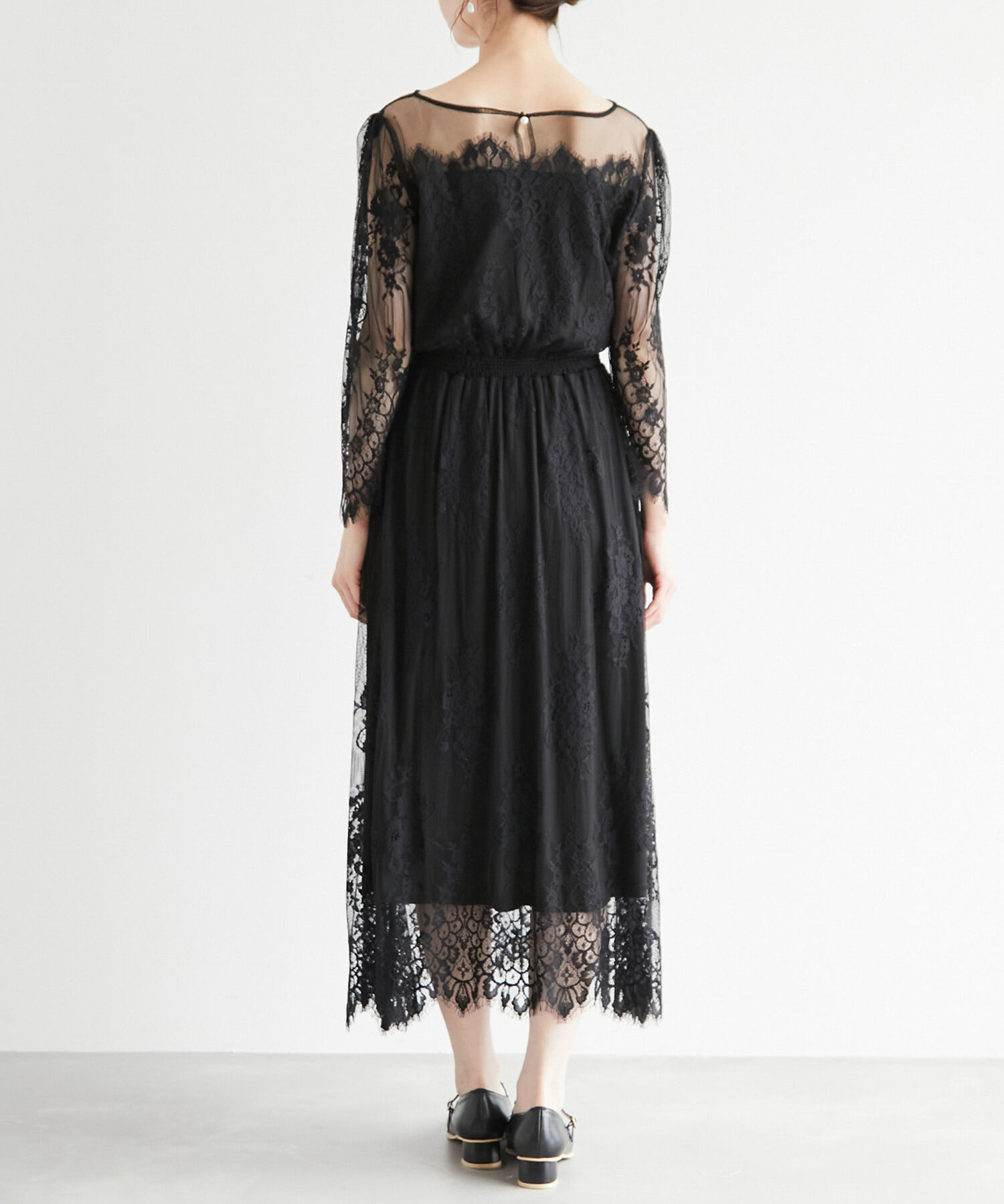 Rope&rsquo;Picnic「【Mon E&rsquo;toile/モンエトワール】【結婚式にも】レースDRESS」|ドレス|