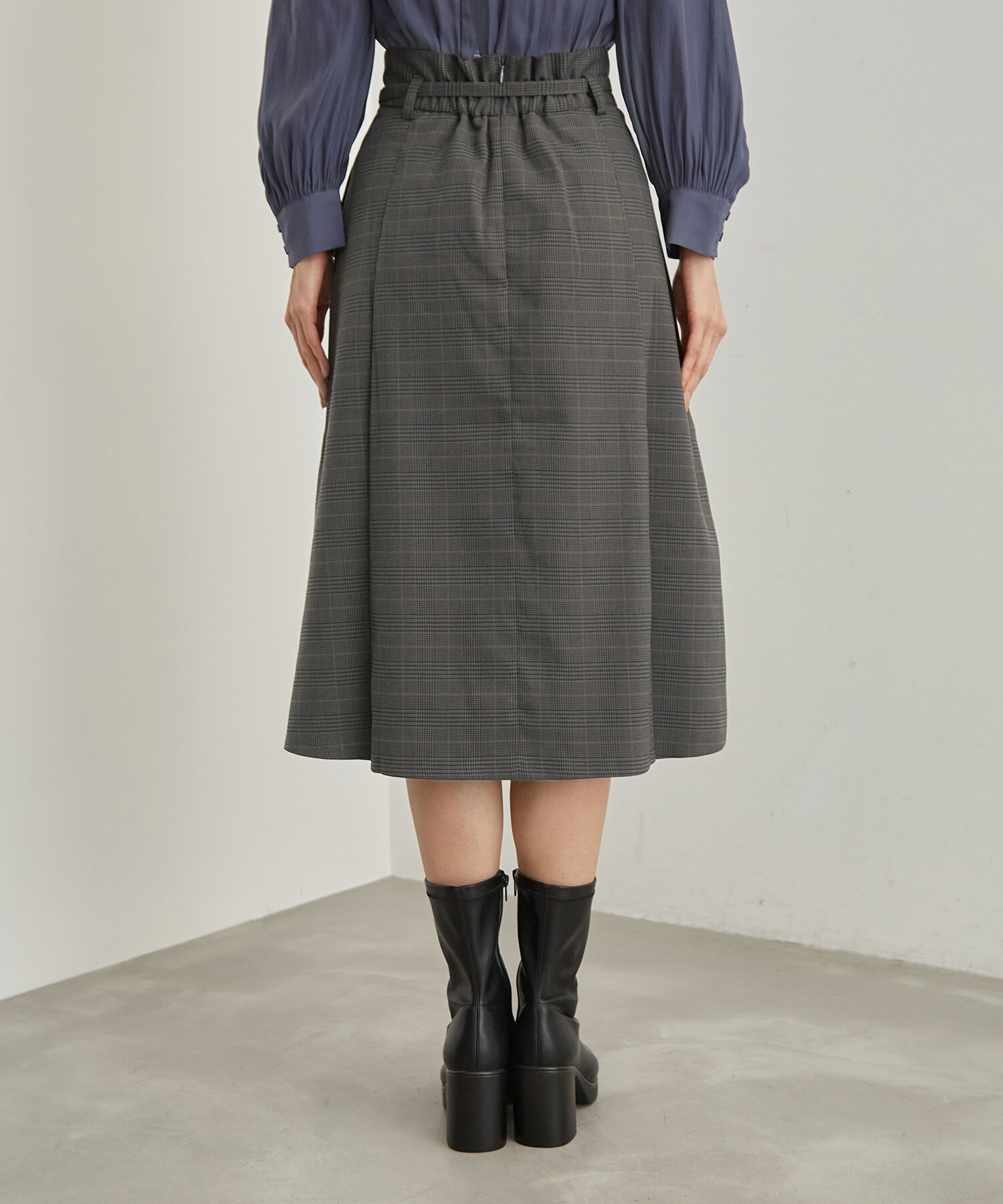 Rope&rsquo;Picnic「ラナテック/タックフレアスカート」|スカート|