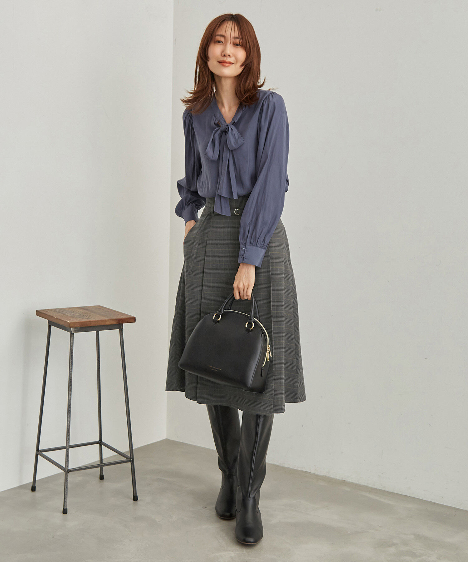 Rope&rsquo;Picnic「ラナテック/タックフレアスカート」|スカート|