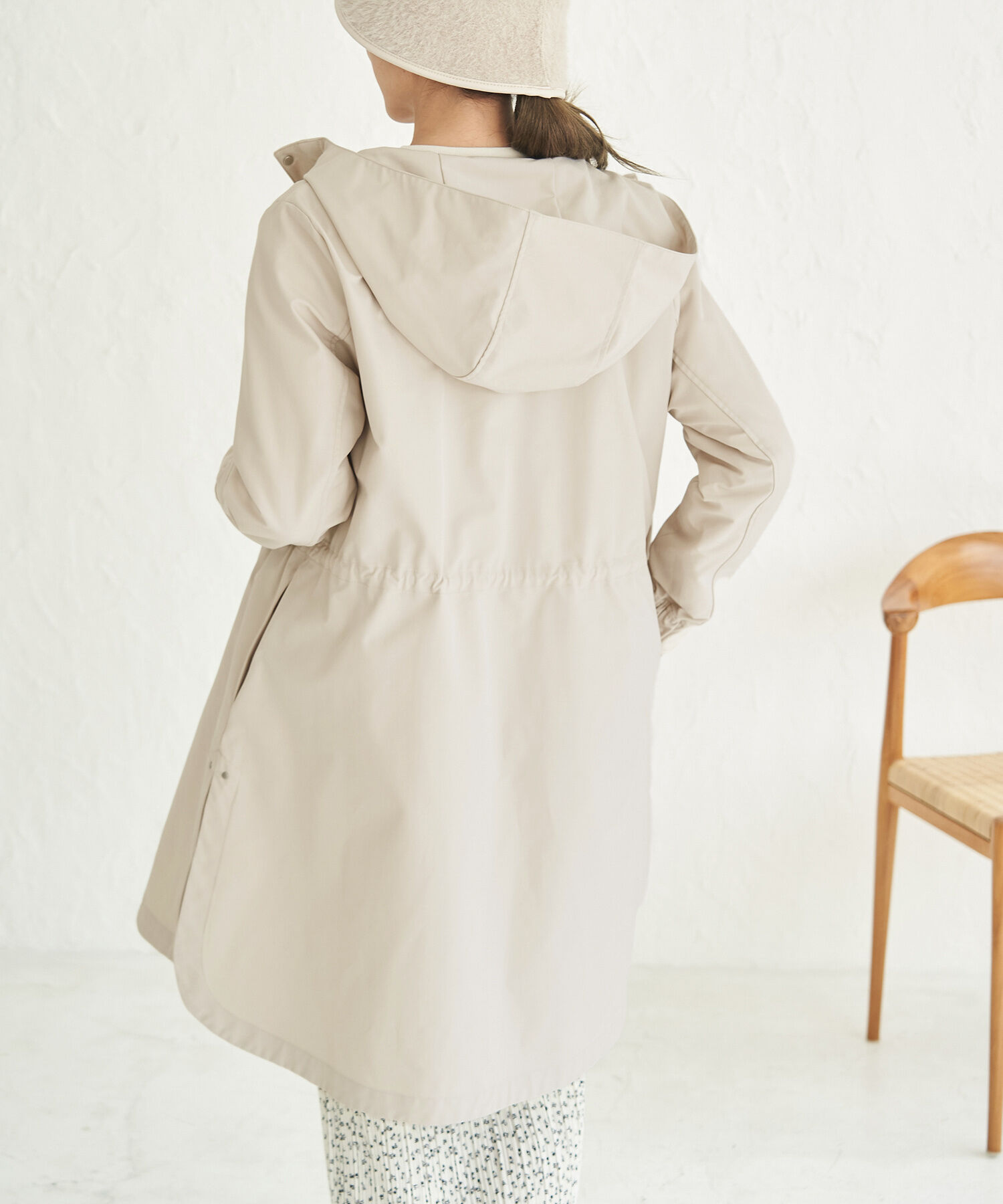 ROPE' PICNIC R「花粉ガード・撥水加工/ライナー取り外しサイドスリットモッズコート」|その他|