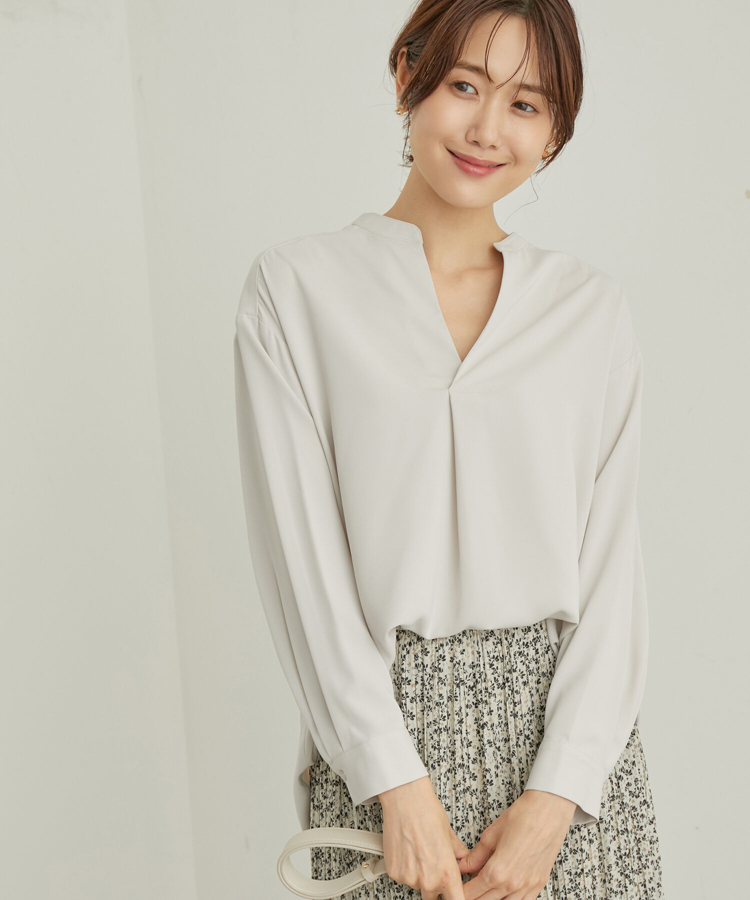 Rope&rsquo;Picnic「ENERGYシリーズ/スキッパーブラウス」|シャツ・ブラウス|