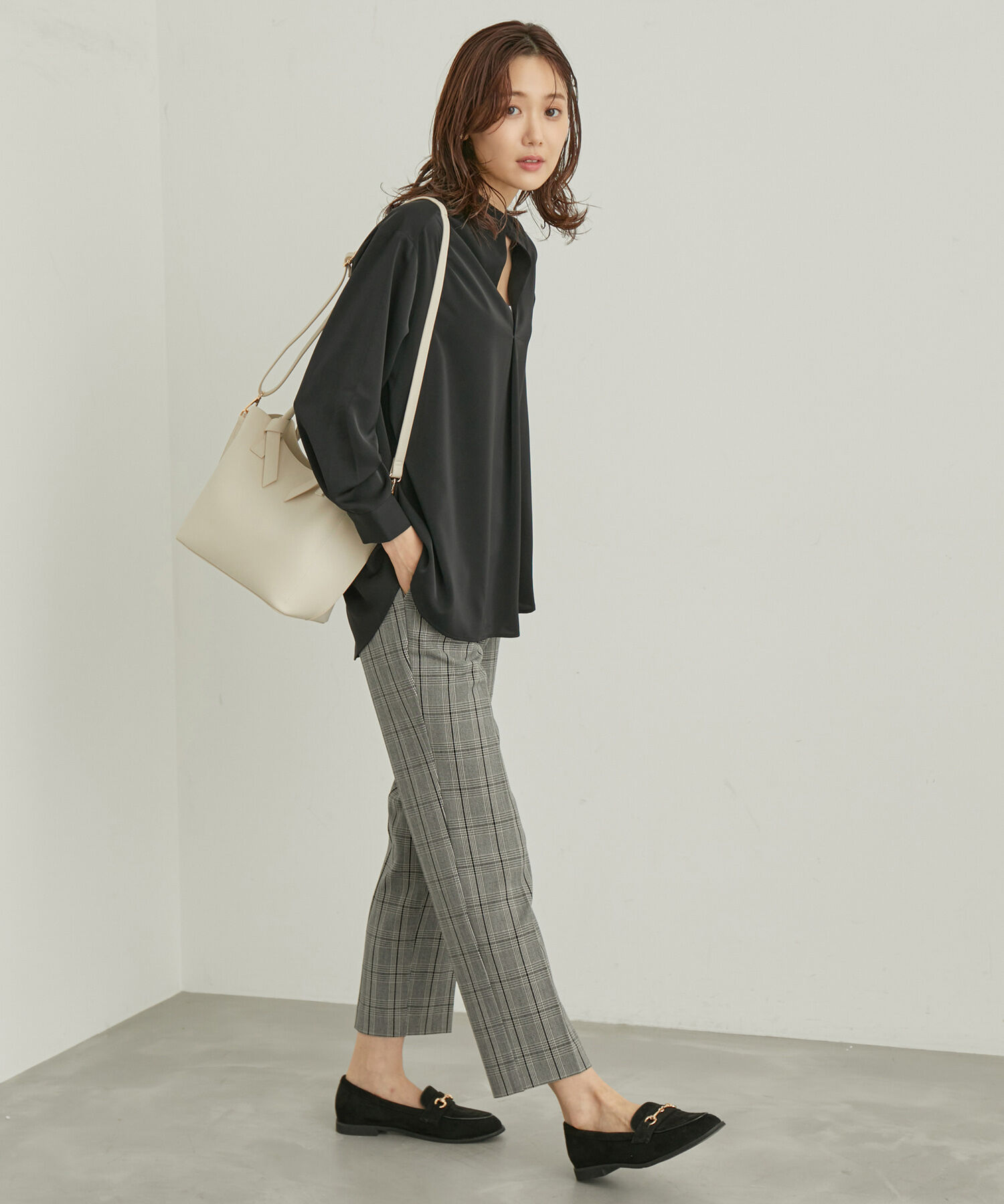 Rope&rsquo;Picnic「ENERGYシリーズ/スキッパーブラウス」|シャツ・ブラウス|