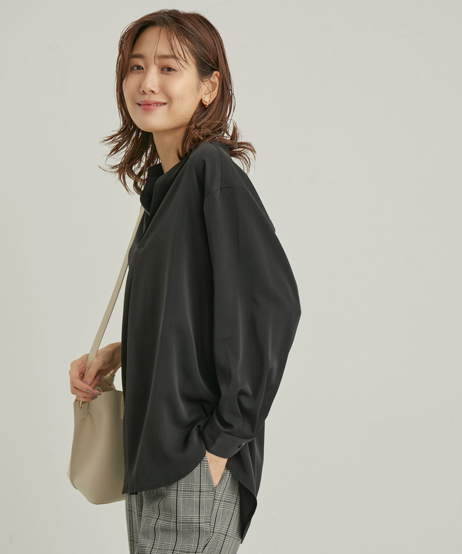 Rope&rsquo;Picnic「ENERGYシリーズ/スキッパーブラウス」|シャツ・ブラウス|