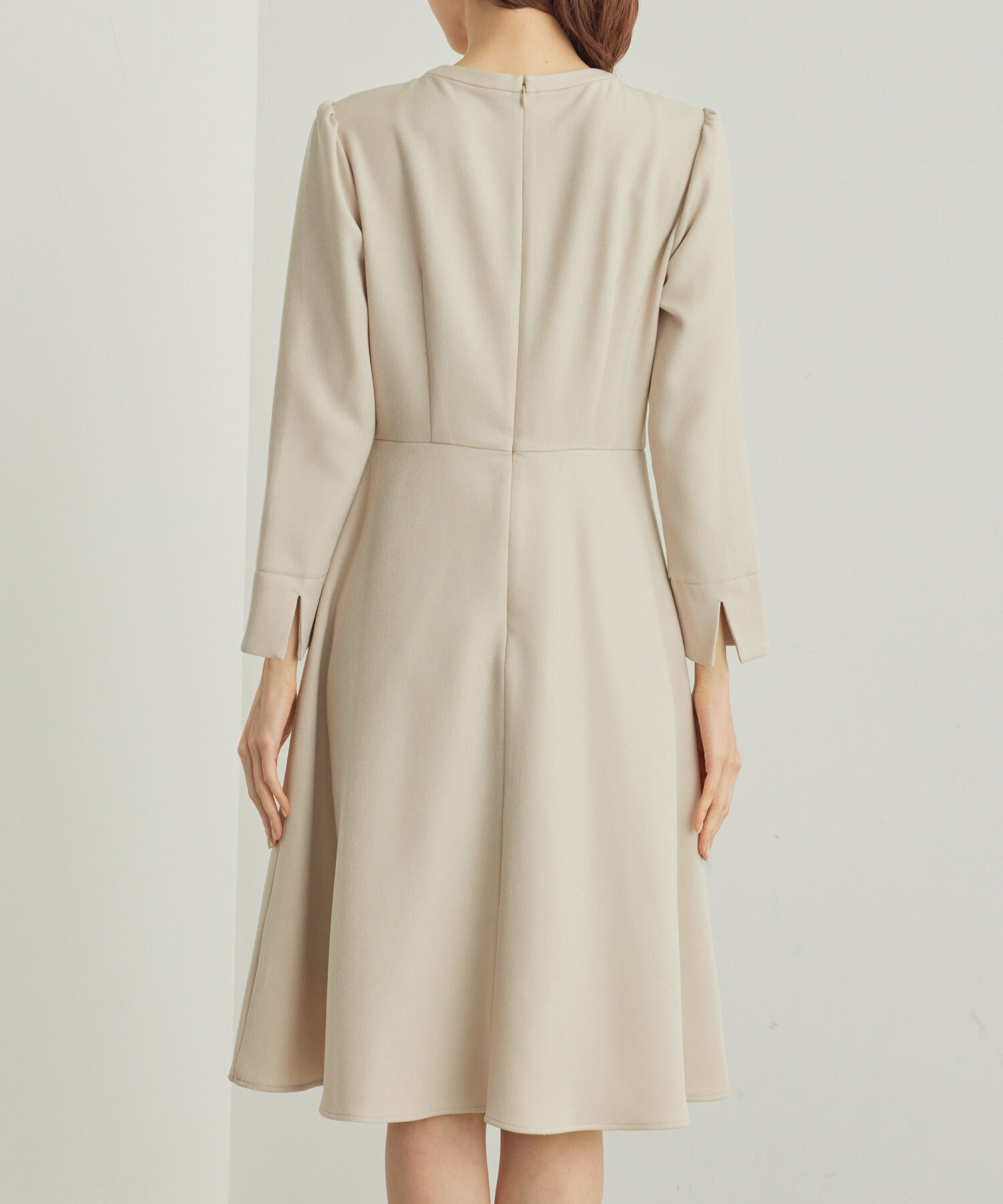 Rope&rsquo;Picnic「【WEB限定】ラナテック/フィット＆フレアワンピース」|ワンピース|