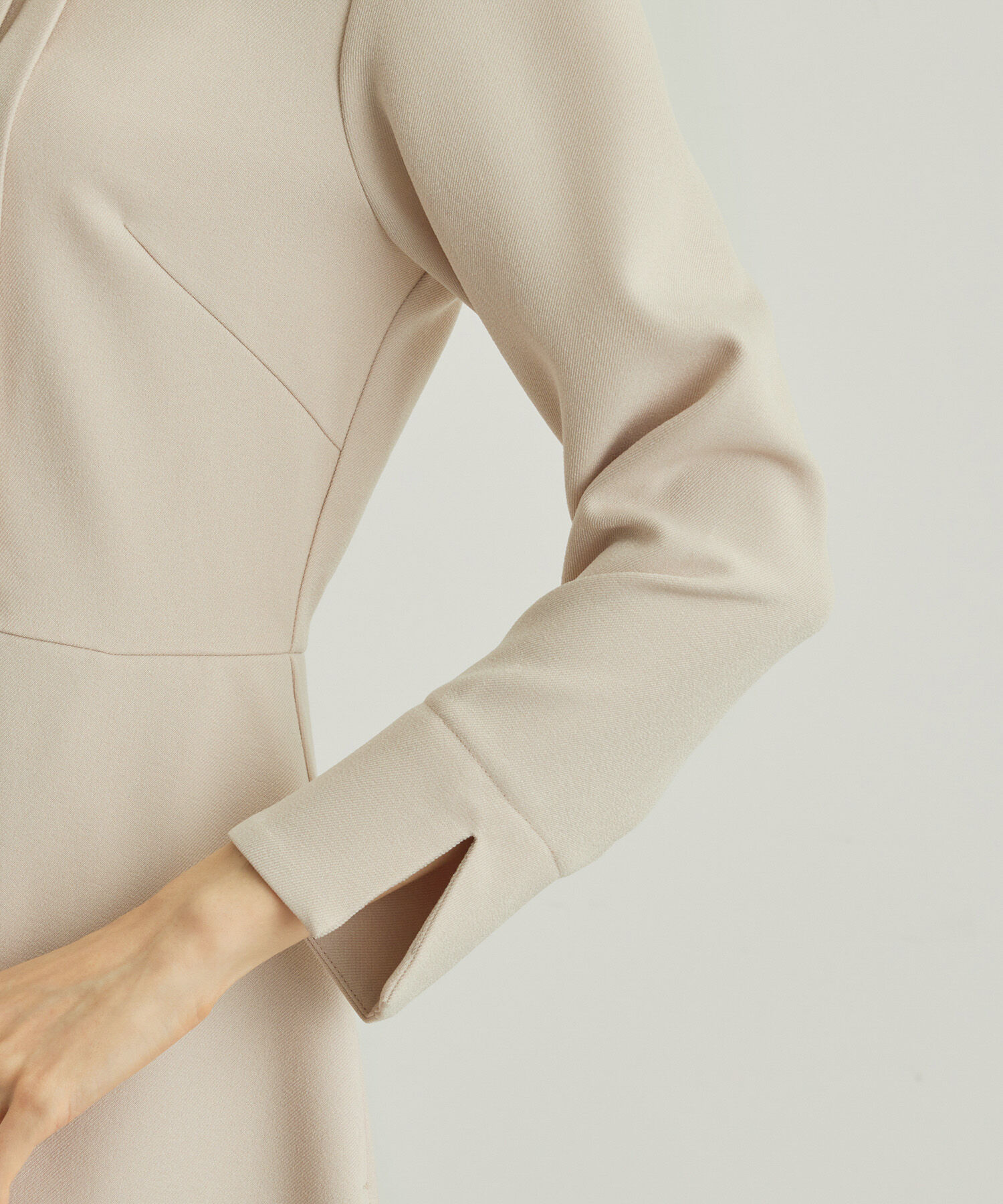 Rope&rsquo;Picnic「【WEB限定】ラナテック/フィット＆フレアワンピース」|ワンピース|