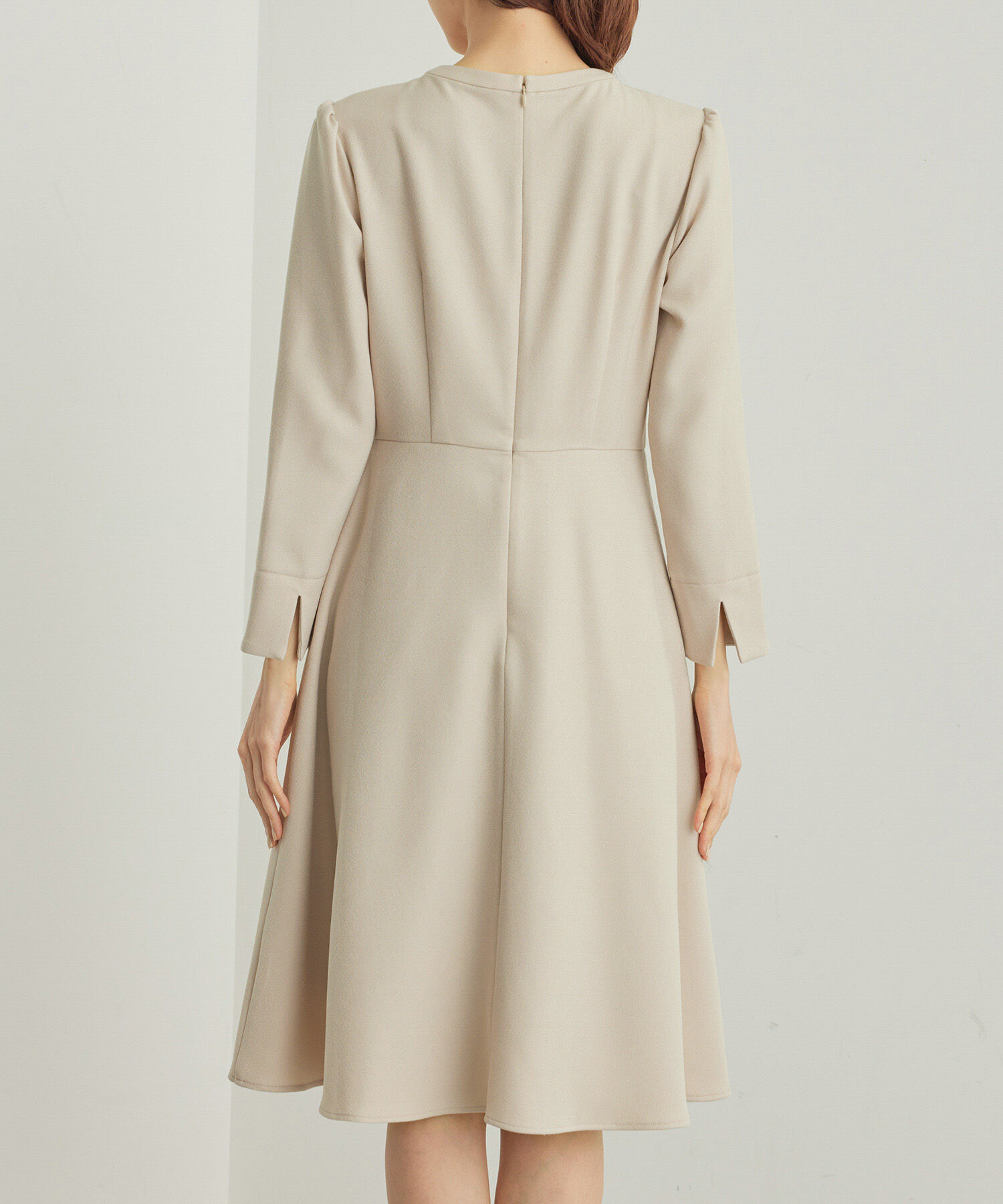 Rope&rsquo;Picnic「【WEB限定】ラナテック/フィット＆フレアワンピース」|ワンピース|