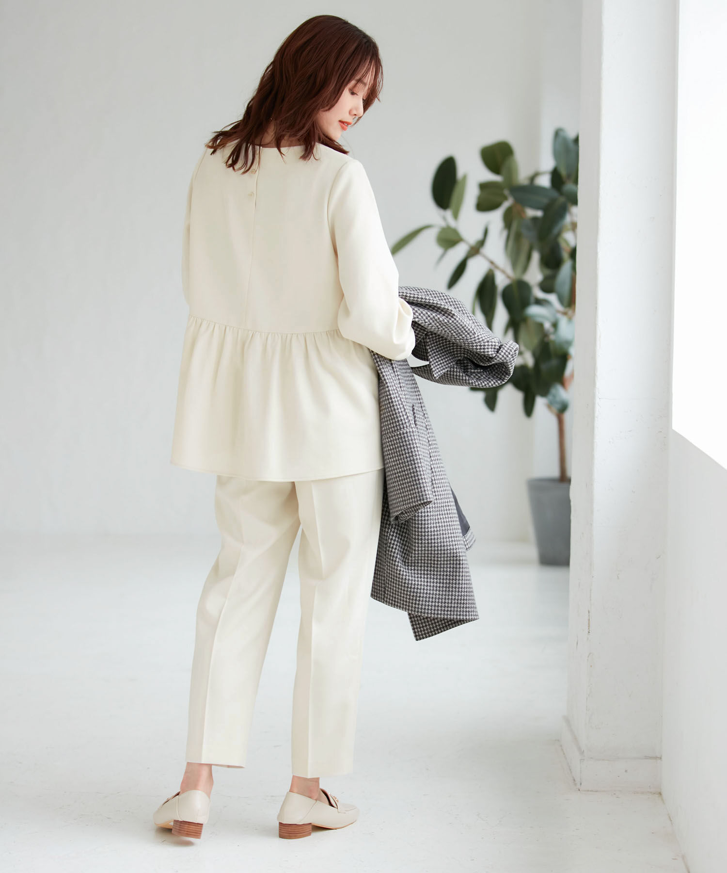 Rope&rsquo;Picnic「パールディティールパンツ/セットアップ対応」|その他|