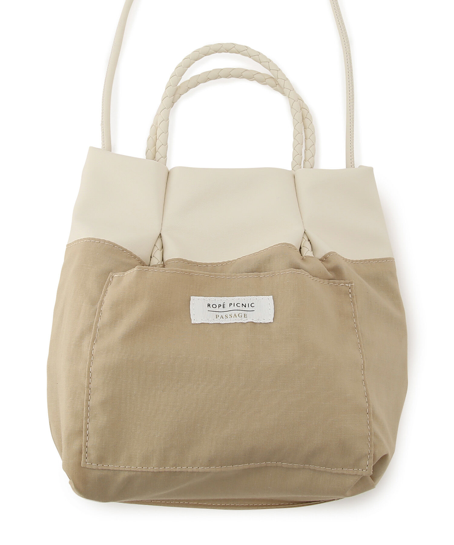 ROPE PICNIC PASSAGE「ダブルフリルメッシュハンドルミニショルダーバッグ」|ショルダー・メッセンジャー|