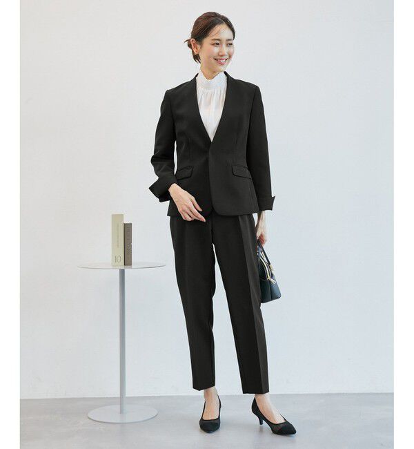 Rope&rsquo;Picnic「【一部店舗限定34-42サイズ】360&deg;ウルトラストレッチ/ノーラペルジャケット」|テーラードジャケット|