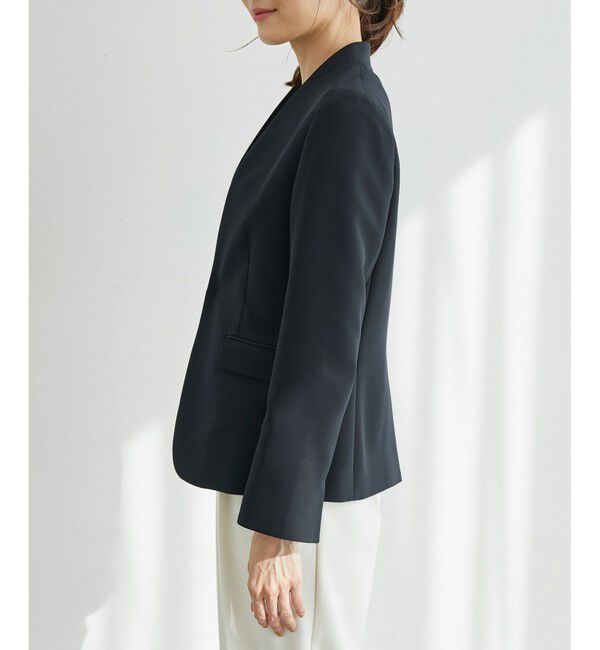 Rope&rsquo;Picnic「【一部店舗限定34-42サイズ】360&deg;ウルトラストレッチ/ノーラペルジャケット」|テーラードジャケット|