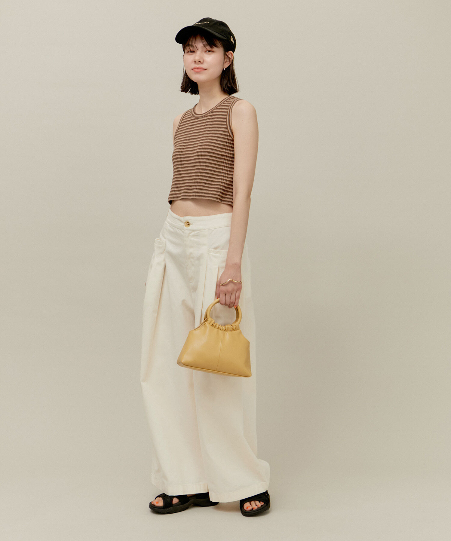 ROPE' PICNIC R「デザインポケットワイドパンツ」|その他|