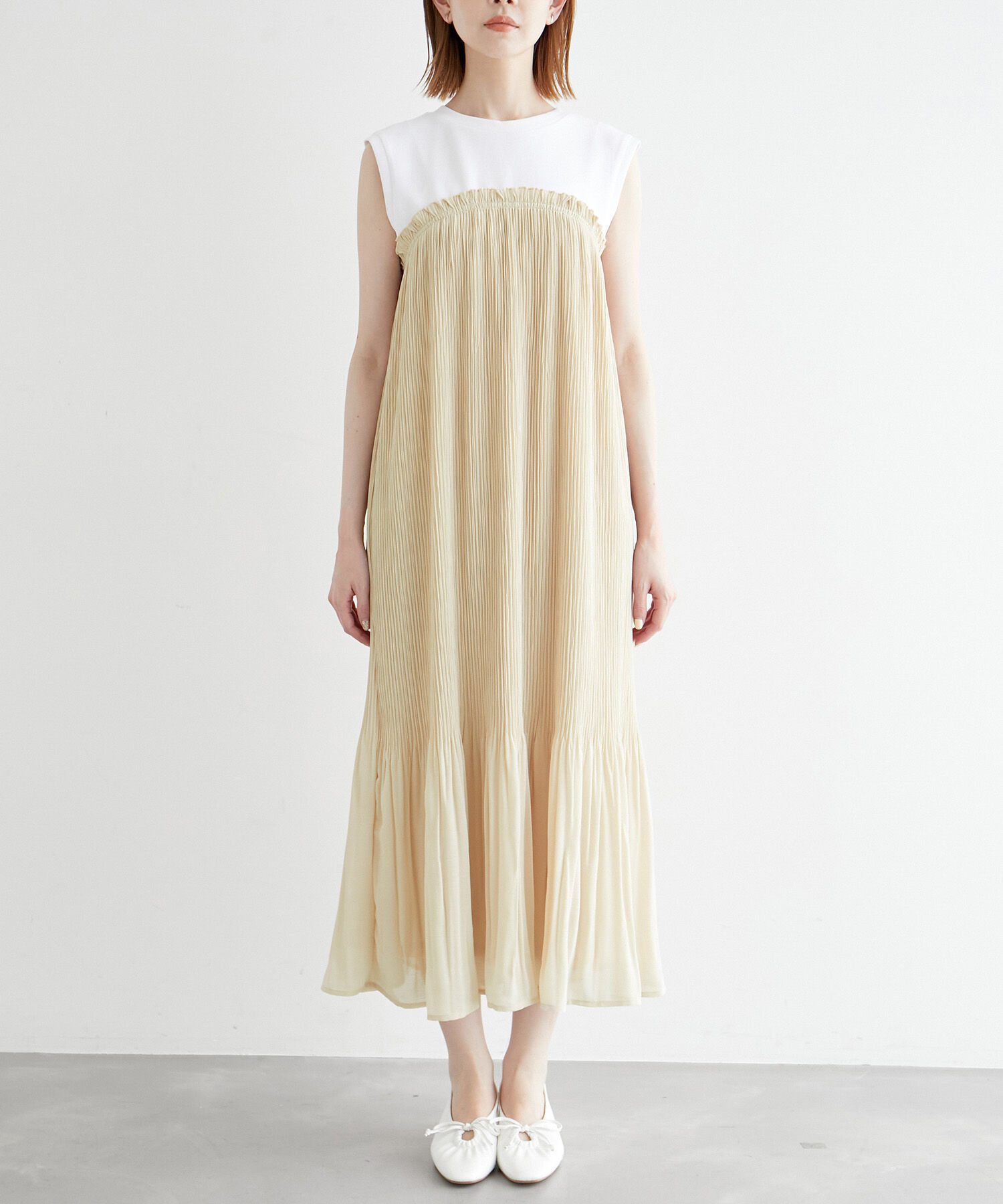 Rope&rsquo;Picnic「プリーツワンピース」|ワンピース|