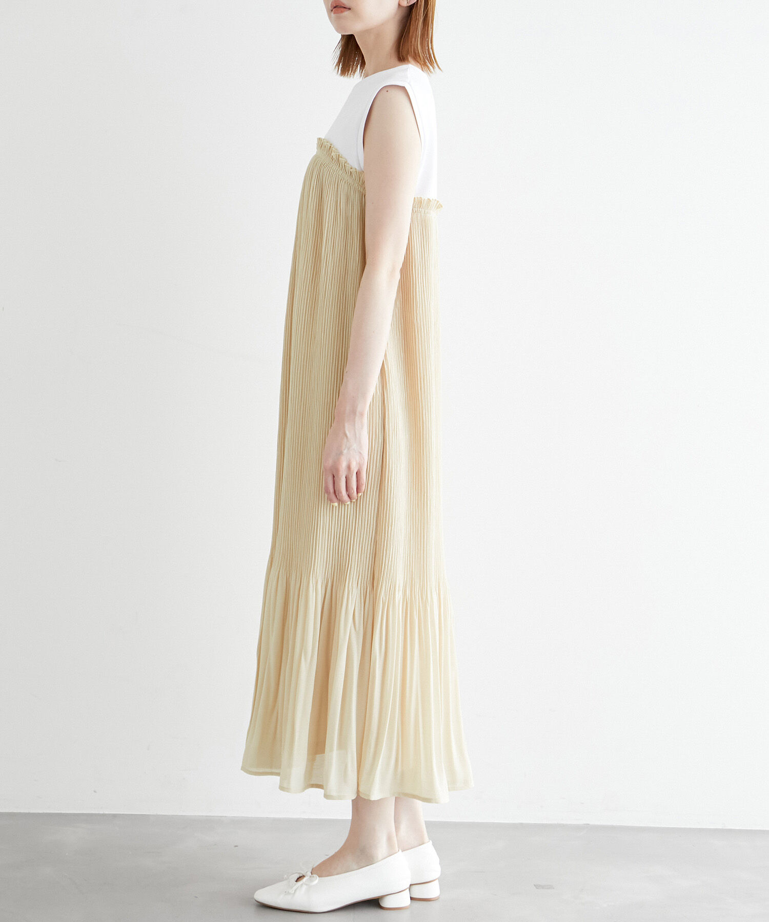 Rope&rsquo;Picnic「プリーツワンピース」|ワンピース|