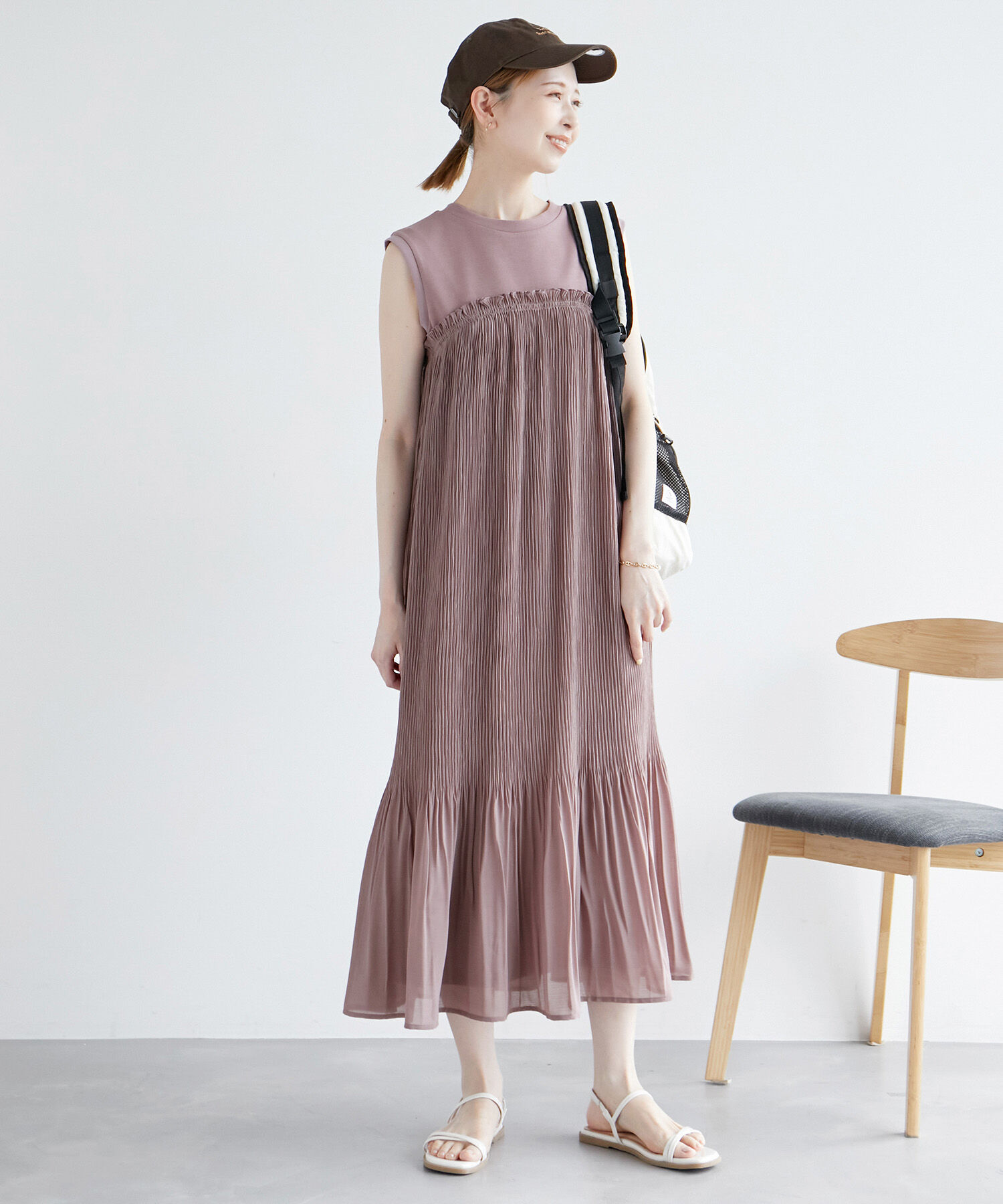 Rope&rsquo;Picnic「プリーツワンピース」|ワンピース|