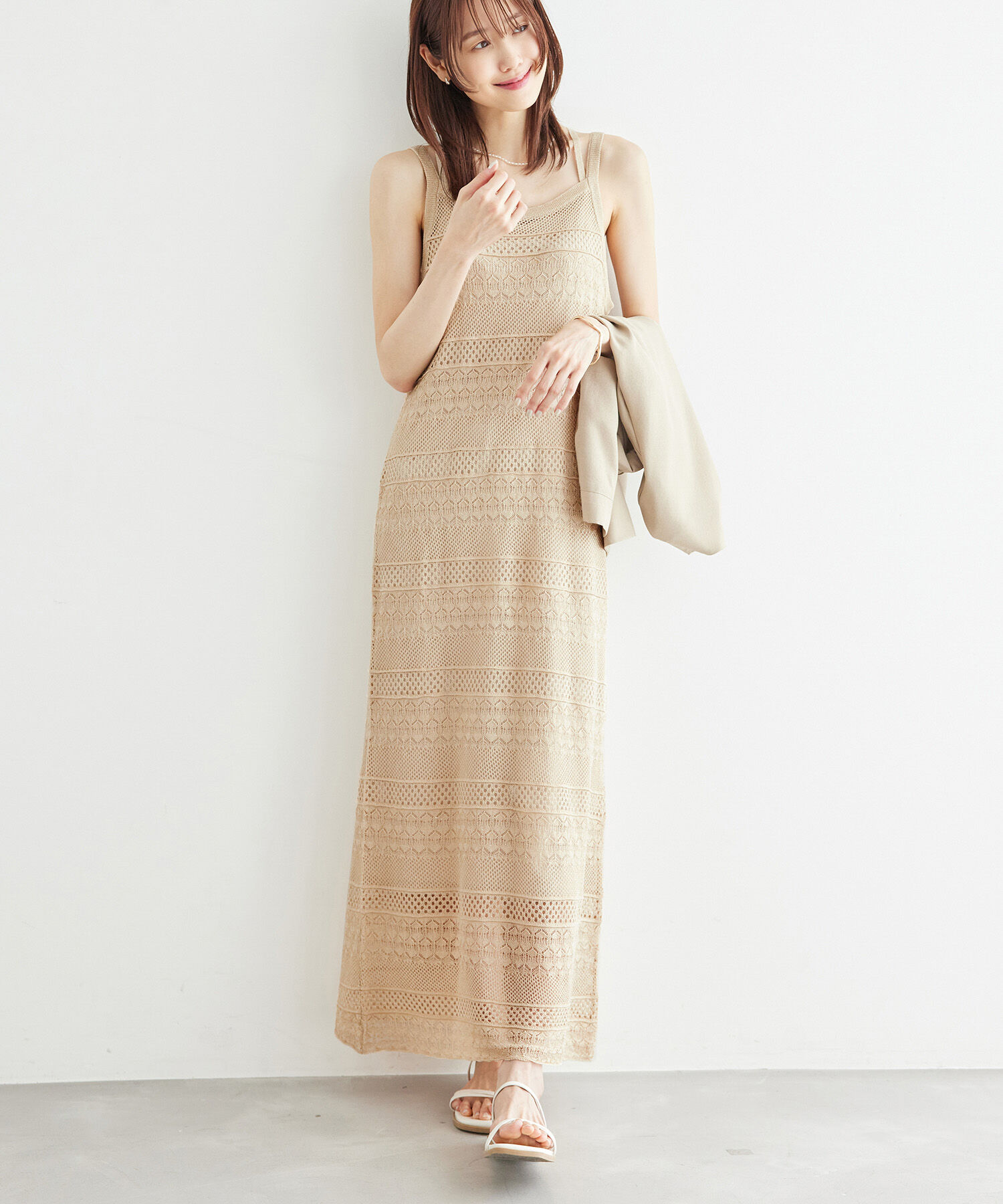 Rope&rsquo;Picnic「【emur/エミュール】シアーレースワンピース」|ワンピース|