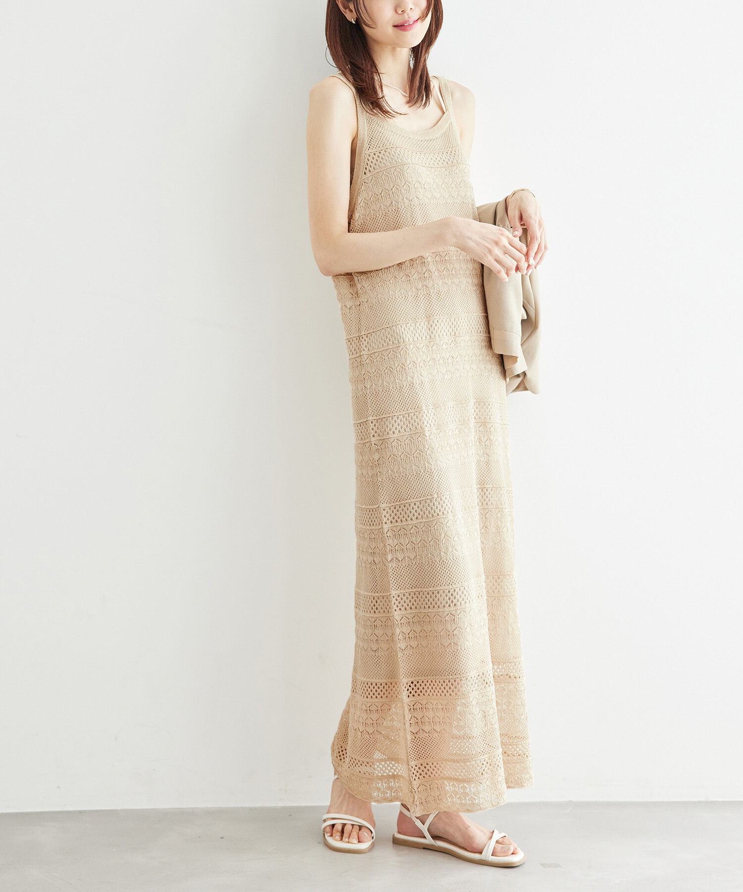 Rope&rsquo;Picnic「【emur/エミュール】シアーレースワンピース」|ワンピース|