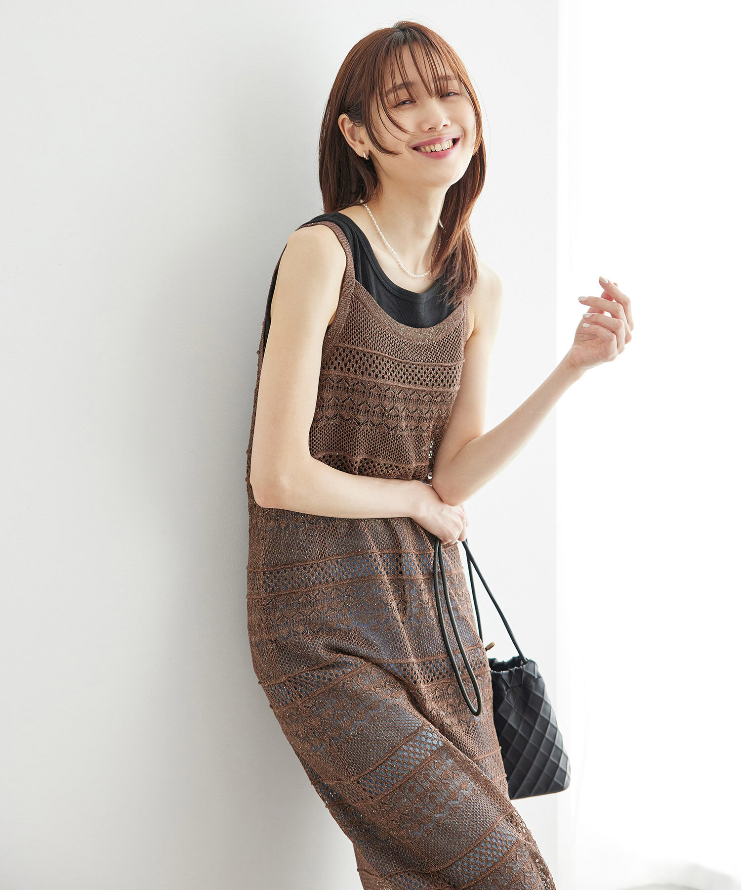 Rope&rsquo;Picnic「【emur/エミュール】シアーレースワンピース」|ワンピース|