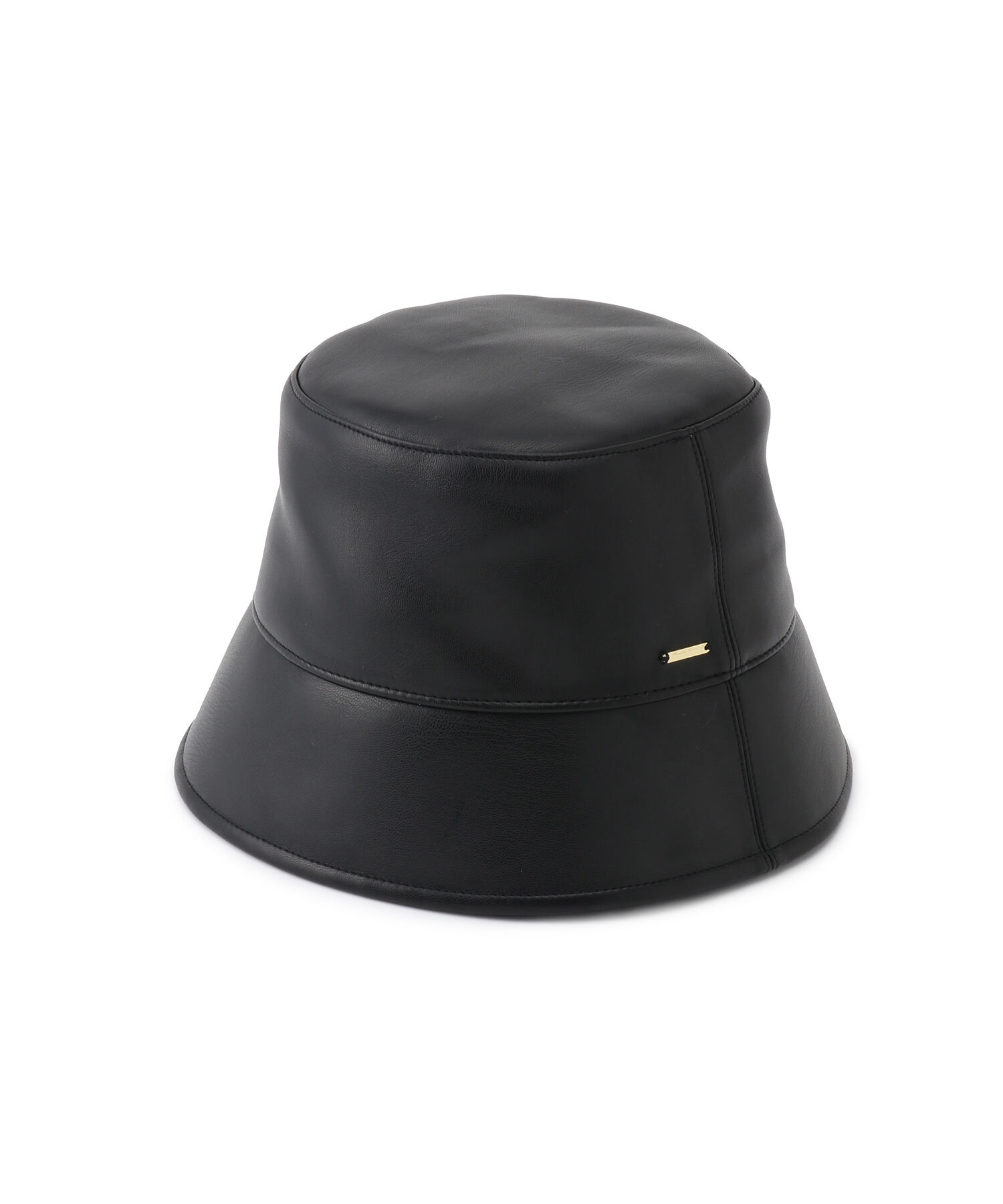 ROPE PICNIC PASSAGE「シンセティックレザーベルハット」|ハット|ブラック(01)