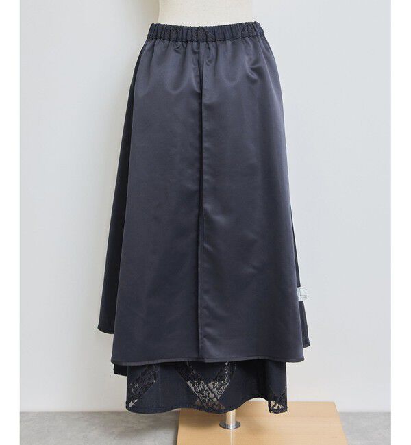 Rope&rsquo;Picnic「ダイアゴナルレーシースカート」|スカート|