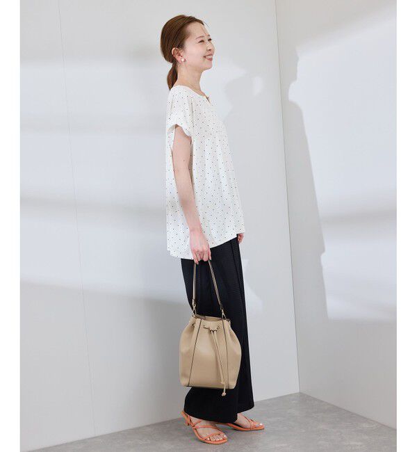 Rope&rsquo;Picnic「カットジョーゼットスキッパートップス」|Tシャツ・カットソー|