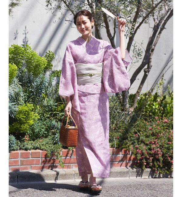 Rope&rsquo;Picnic「【emur/エミュール】1人で着られる浴衣キャミワンピースセット」|その他|