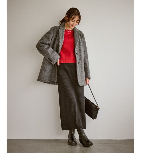 Rope&rsquo;Picnic「【洗濯機OK】ミラノリブニットプルオーバー」|ニット・セーター|