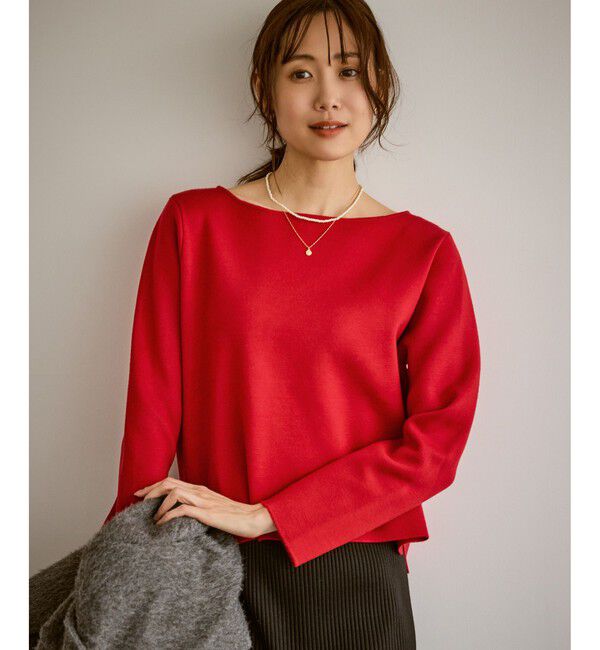 Rope&rsquo;Picnic「【洗濯機OK】ミラノリブニットプルオーバー」|ニット・セーター|