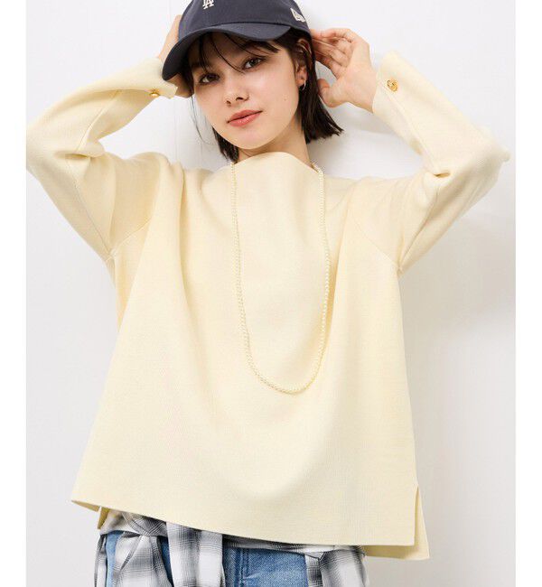 Rope&rsquo;Picnic「【洗濯機OK】ミラノリブニットプルオーバー」|ニット・セーター|