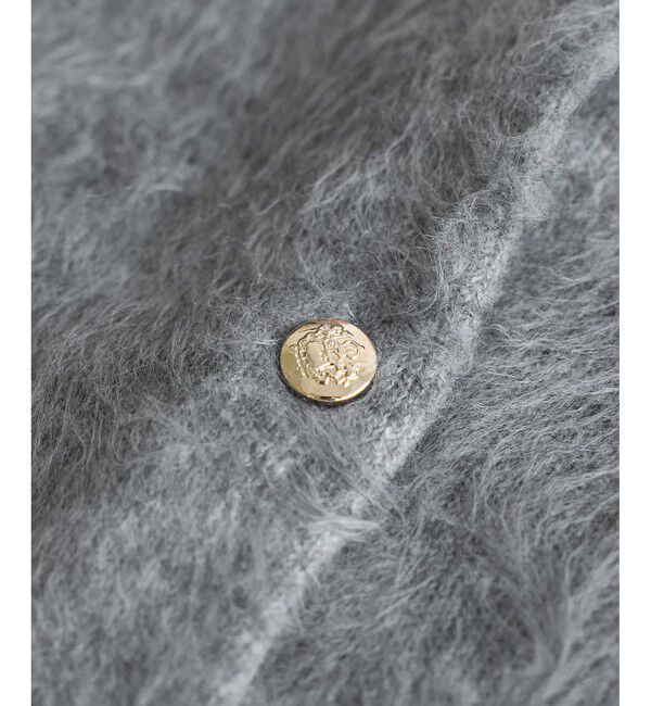 Rope&rsquo;Picnic「ダブルフェイス襟取り外し起毛カーディガン」|カーディガン|