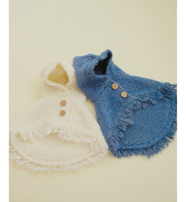 ROPE PICNIC PASSAGE「【DOG】ニットポンチョ」|その他|