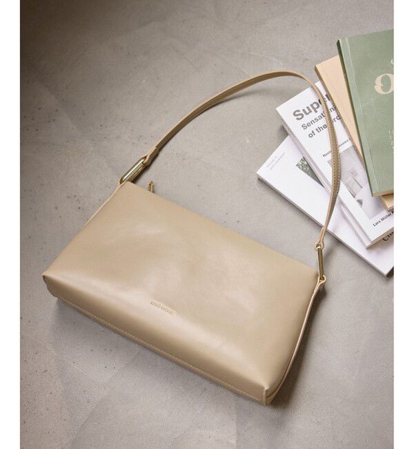 ROPE PICNIC PASSAGE「フラットワンショルダーバッグ」|ショルダー・メッセンジャー|ベージュ系(28)