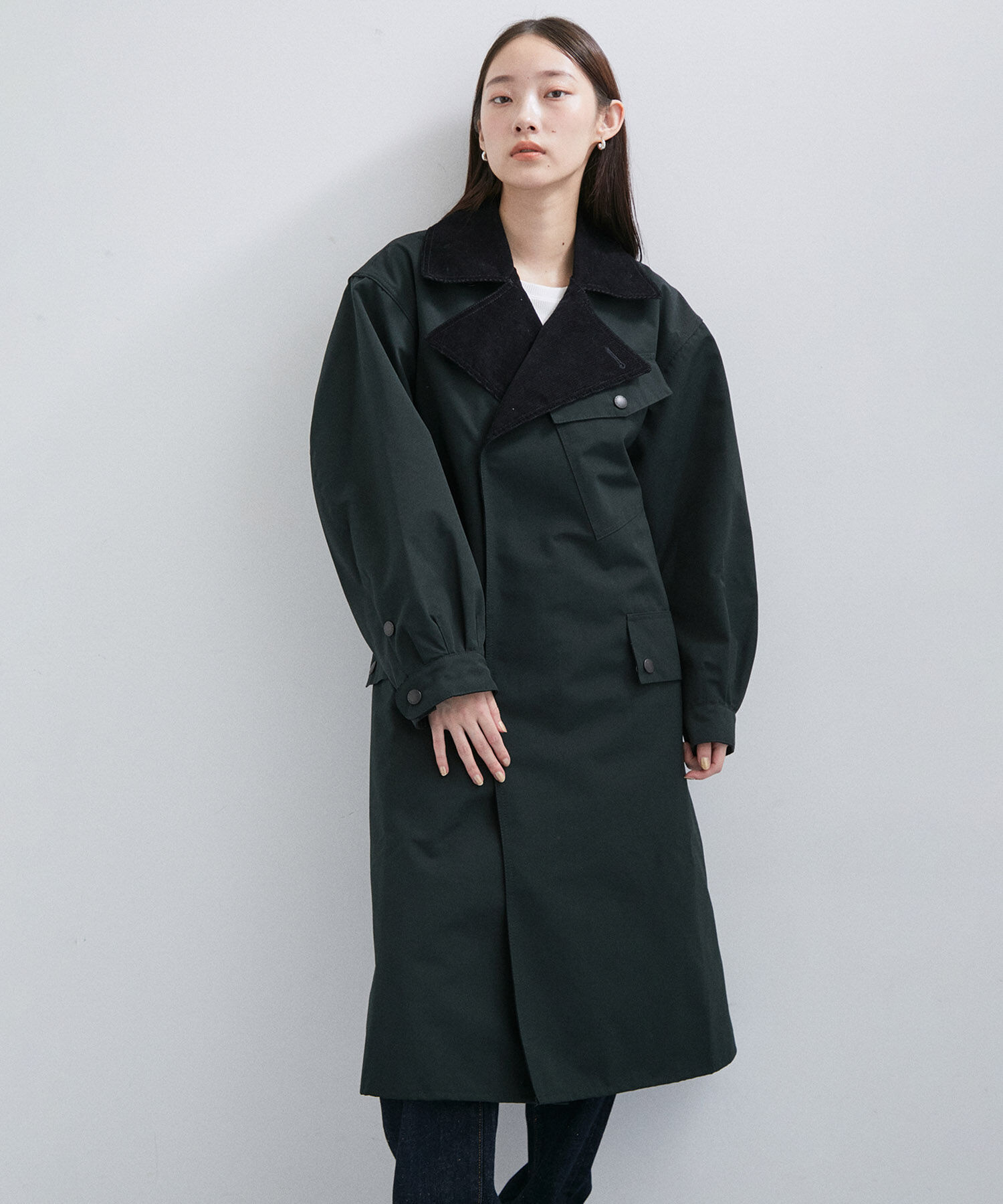 ADAM ET ROPE'「【Babrour】別注 DESPATCH RIDERS COAT」|トレンチコート|