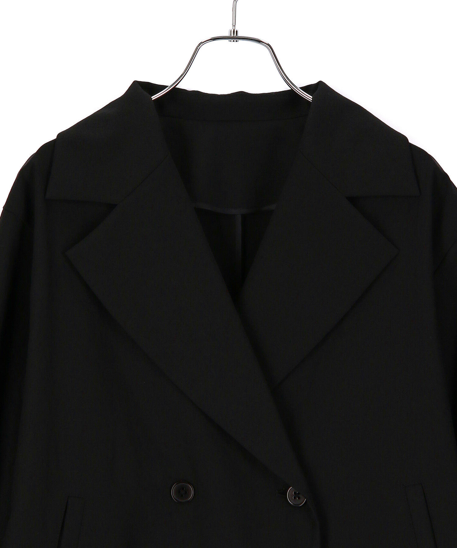 ADAM ET ROPE'「【サステナブル】2WAYシルエットシャツジャケット」|テーラードジャケット|