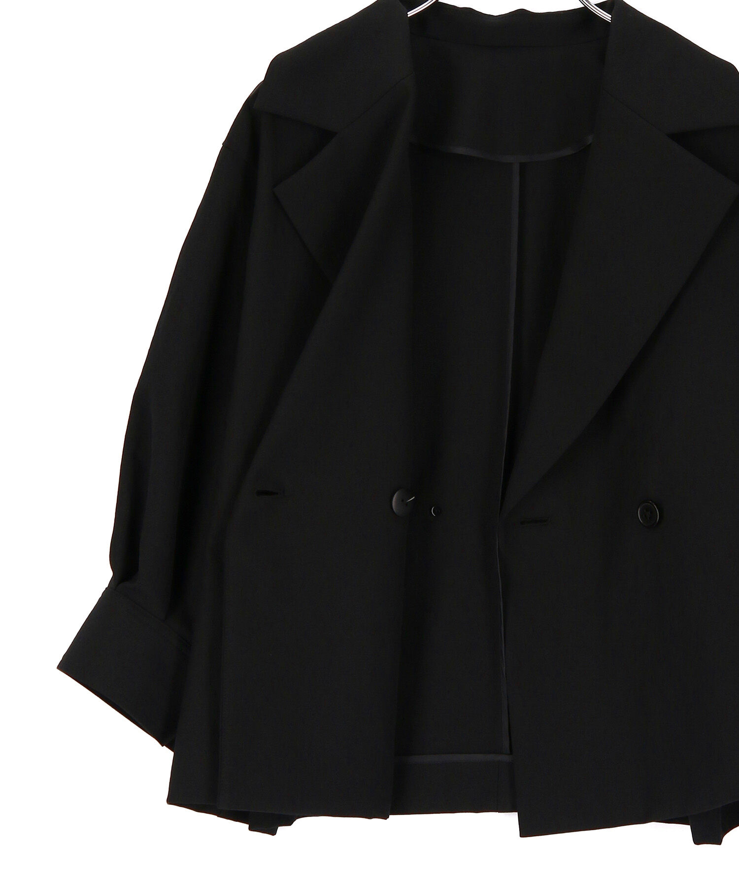 ADAM ET ROPE'「【サステナブル】2WAYシルエットシャツジャケット」|テーラードジャケット|