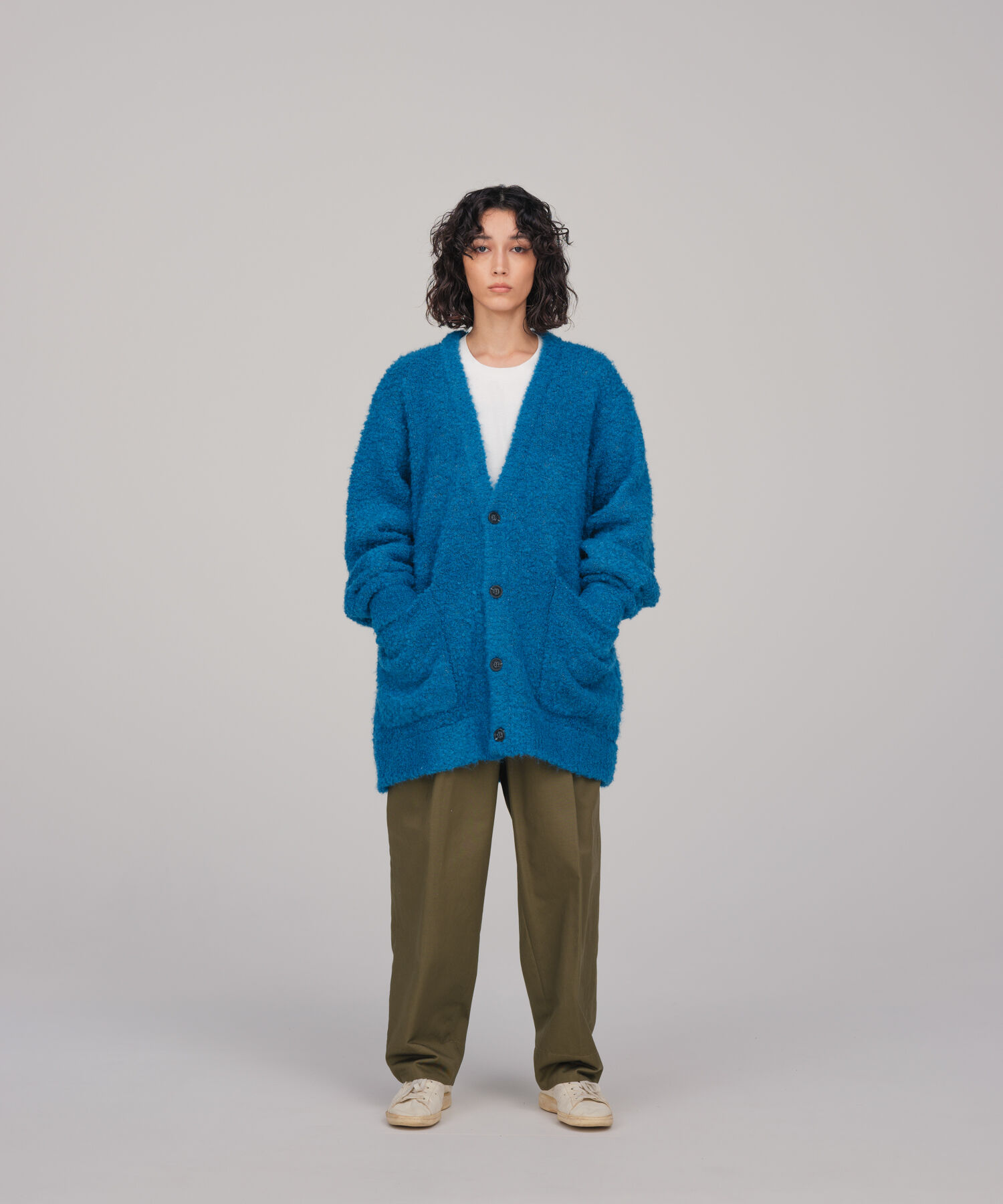 ADAM ET ROPE'「オーガニックコットン ツータック ワイドテーパード ロールアップパンツ / イージーケア / ユニセックス」|その他|