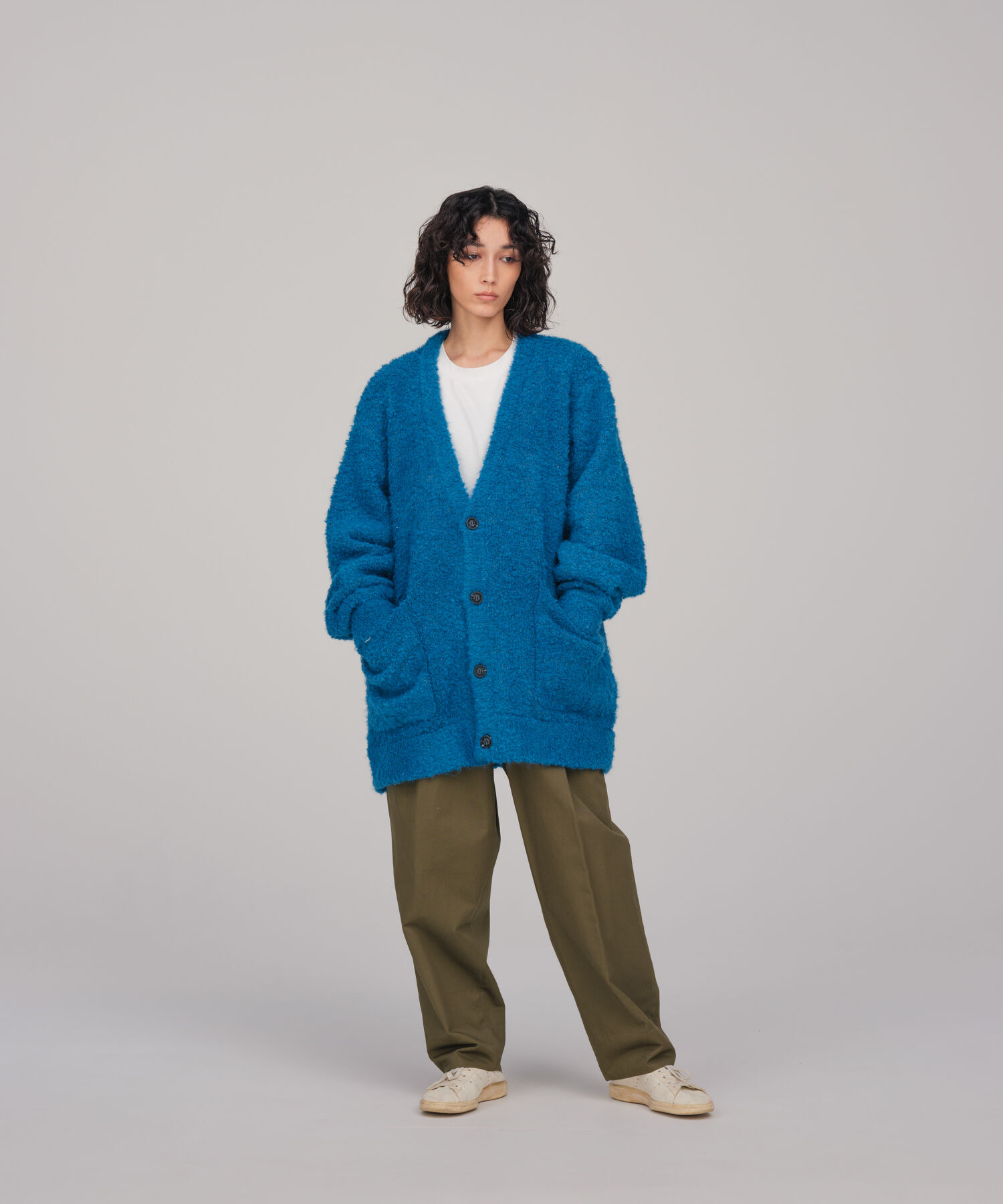 ADAM ET ROPE'「オーガニックコットン ツータック ワイドテーパード ロールアップパンツ / イージーケア / ユニセックス」|その他|